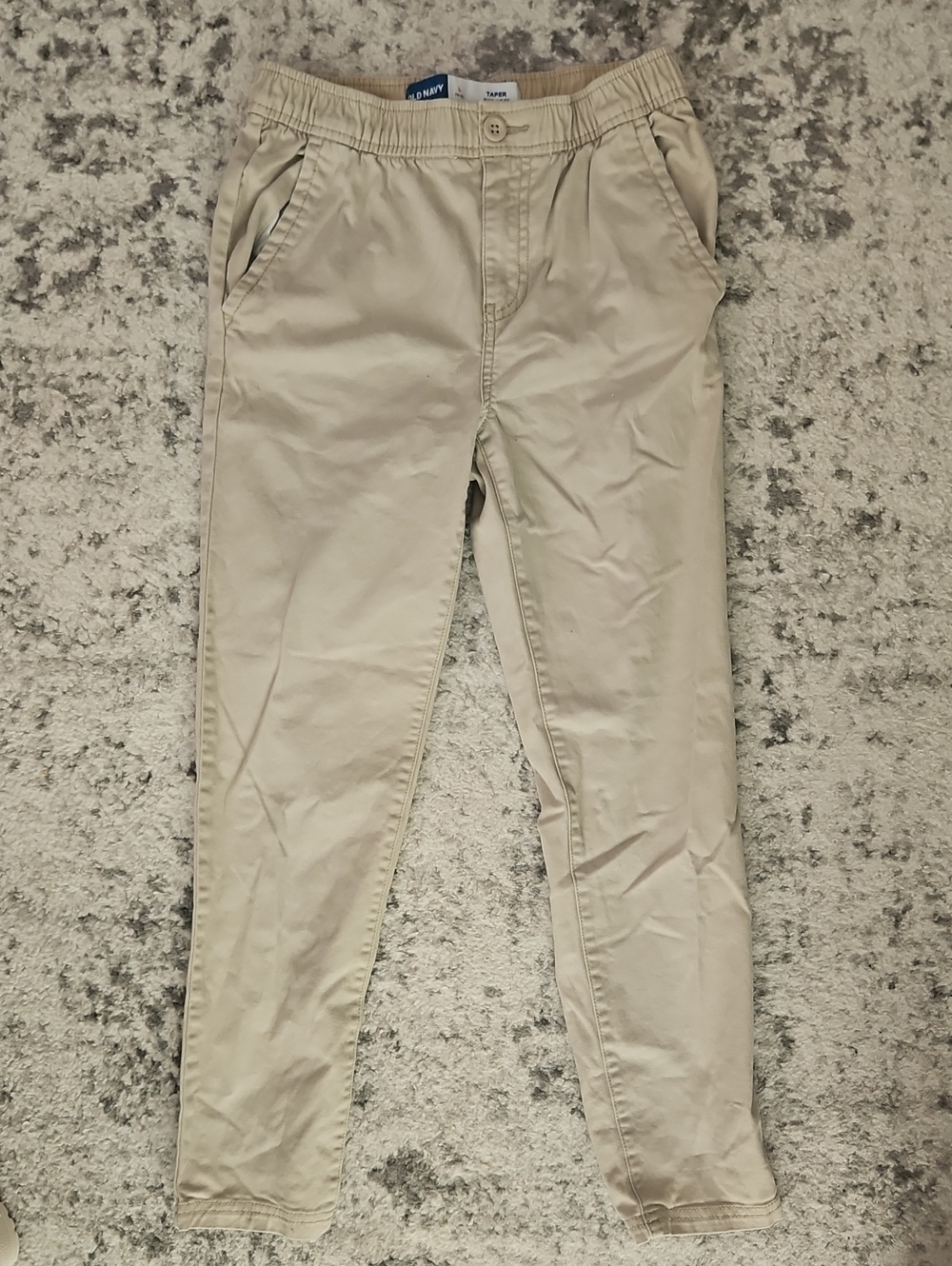 Old Navy Kid's Tan Chino Jogger Pants